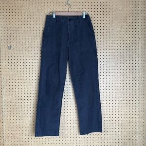 Orslow Japan Gray Fatigue Button Fly pant